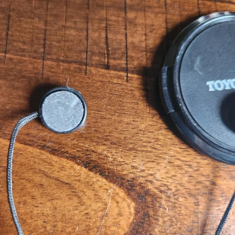 TOYO OPTICS 55mm Lens Cap Rare Vintage Light Scratches Good Condition